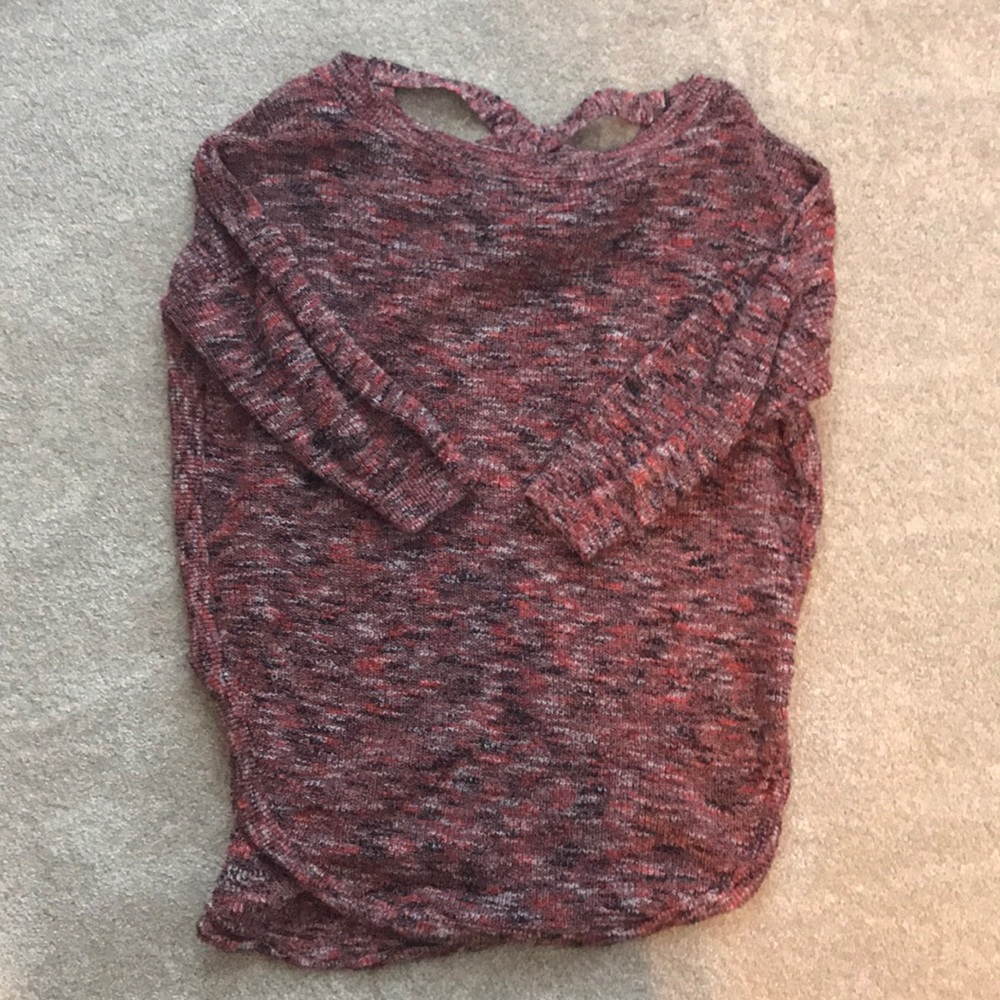 Express quarter length tunic sweater